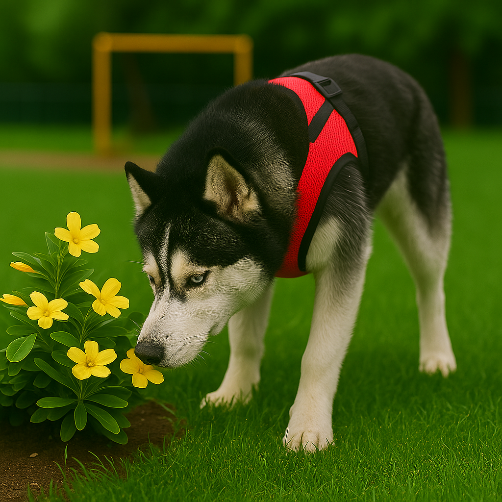 PupSafe – Red Reflective Harness & Leash Set