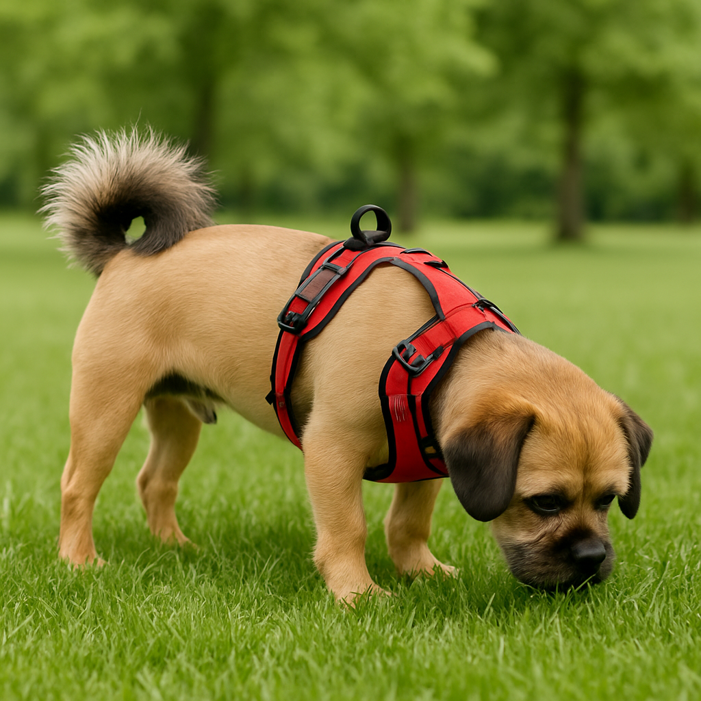 PupAir – Red Reflective Chest Vest