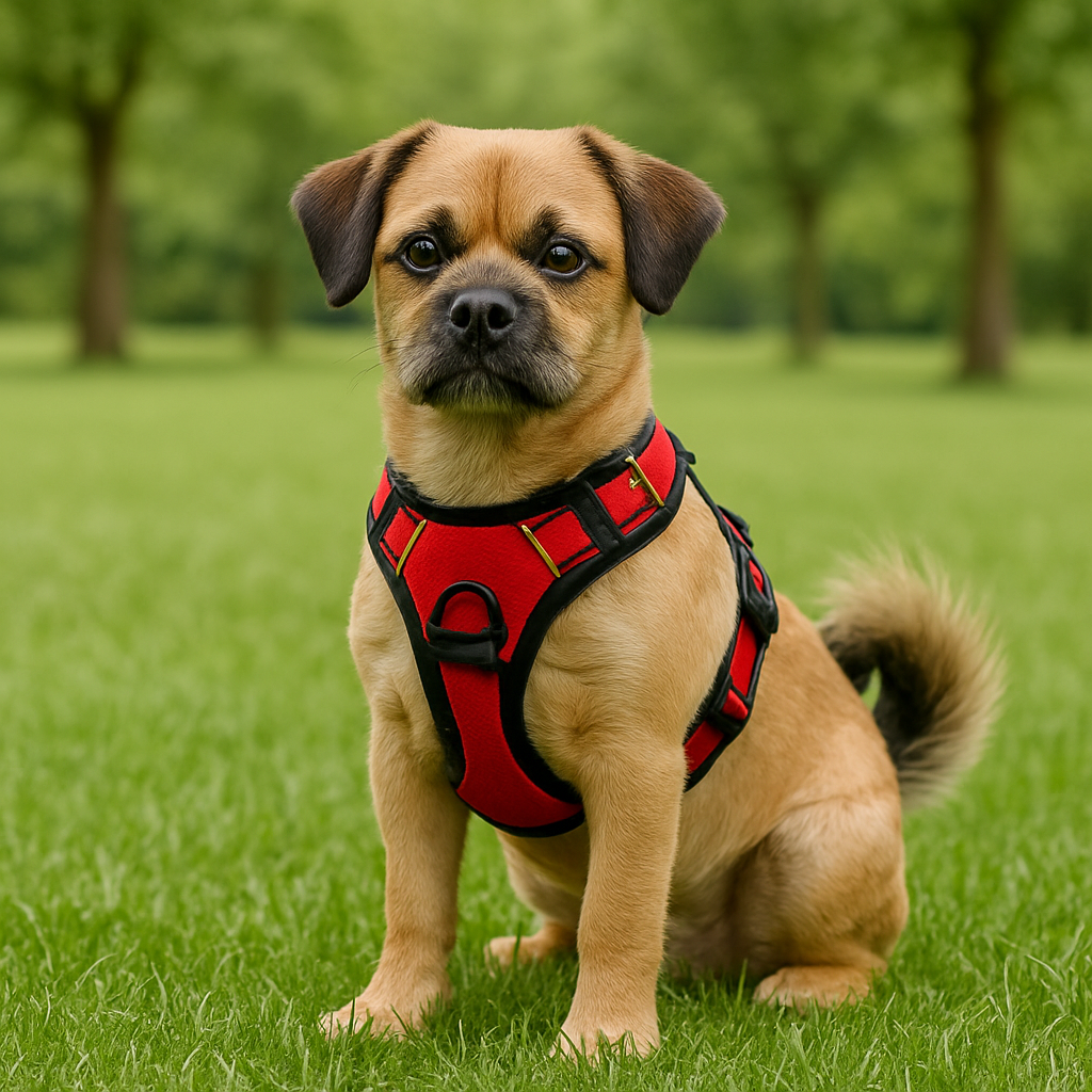 PupAir – Red Reflective Chest Vest