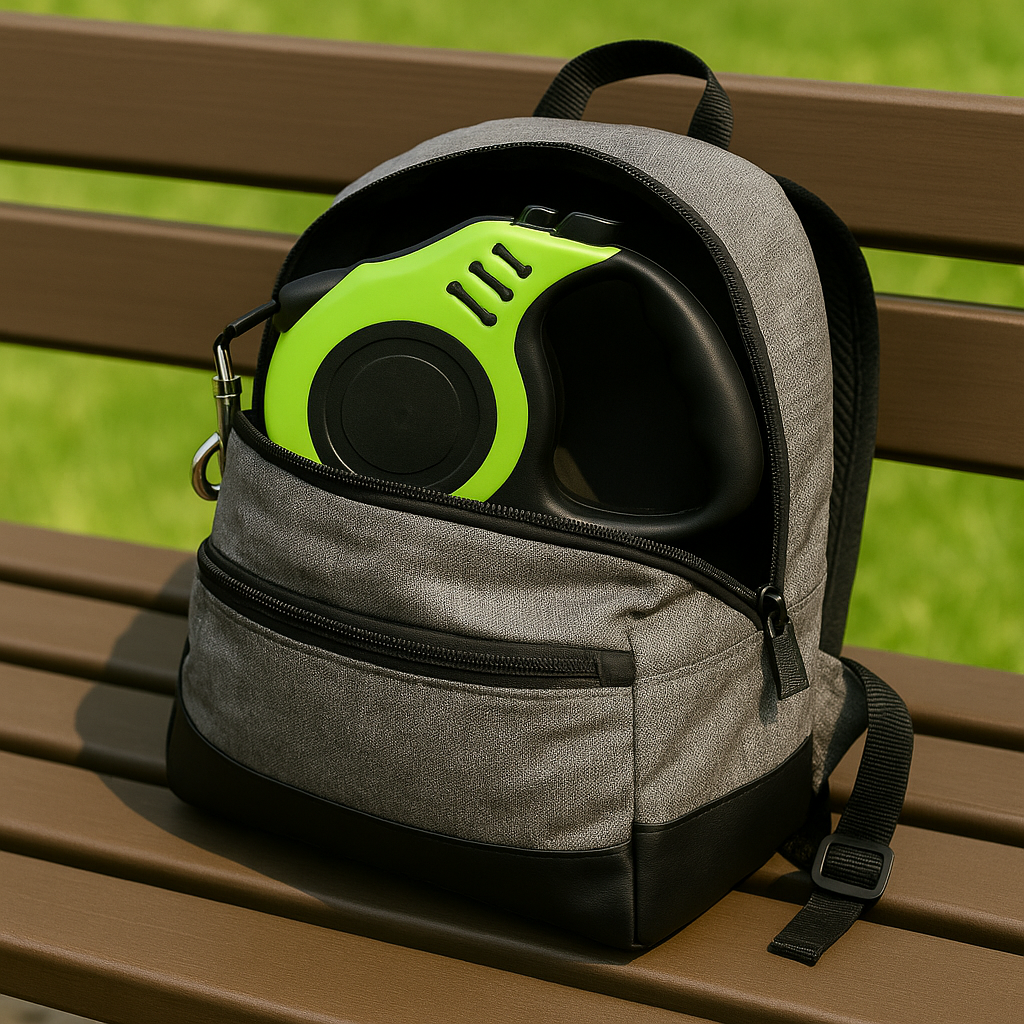 FlexiTrek – Green Retractable Leash