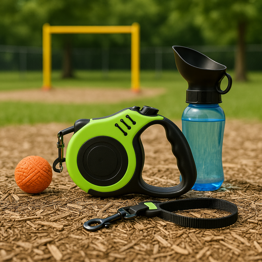 FlexiTrek – Green Retractable Leash