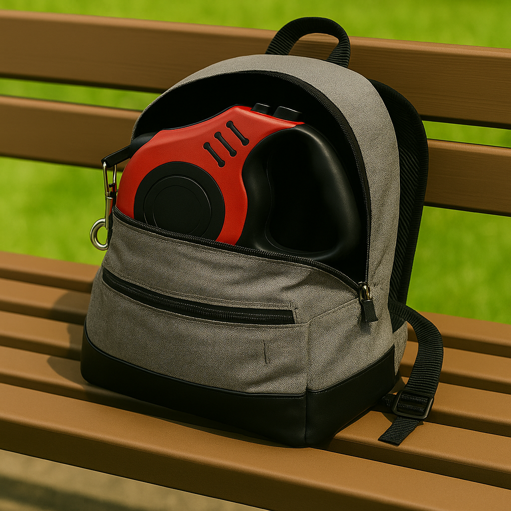 FlexiTrek – Red Retractable Leash