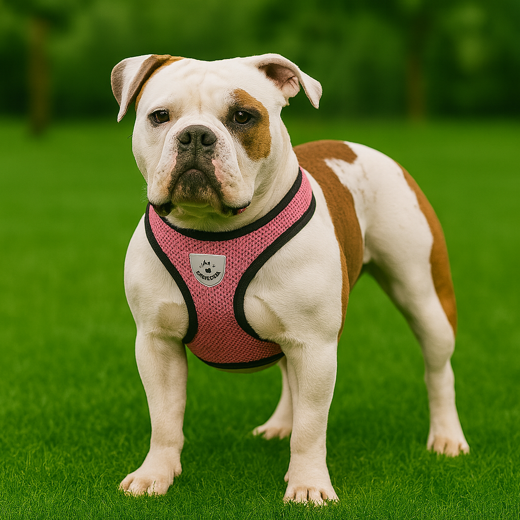 PupSafe – Pink Reflective Harness & Leash Set
