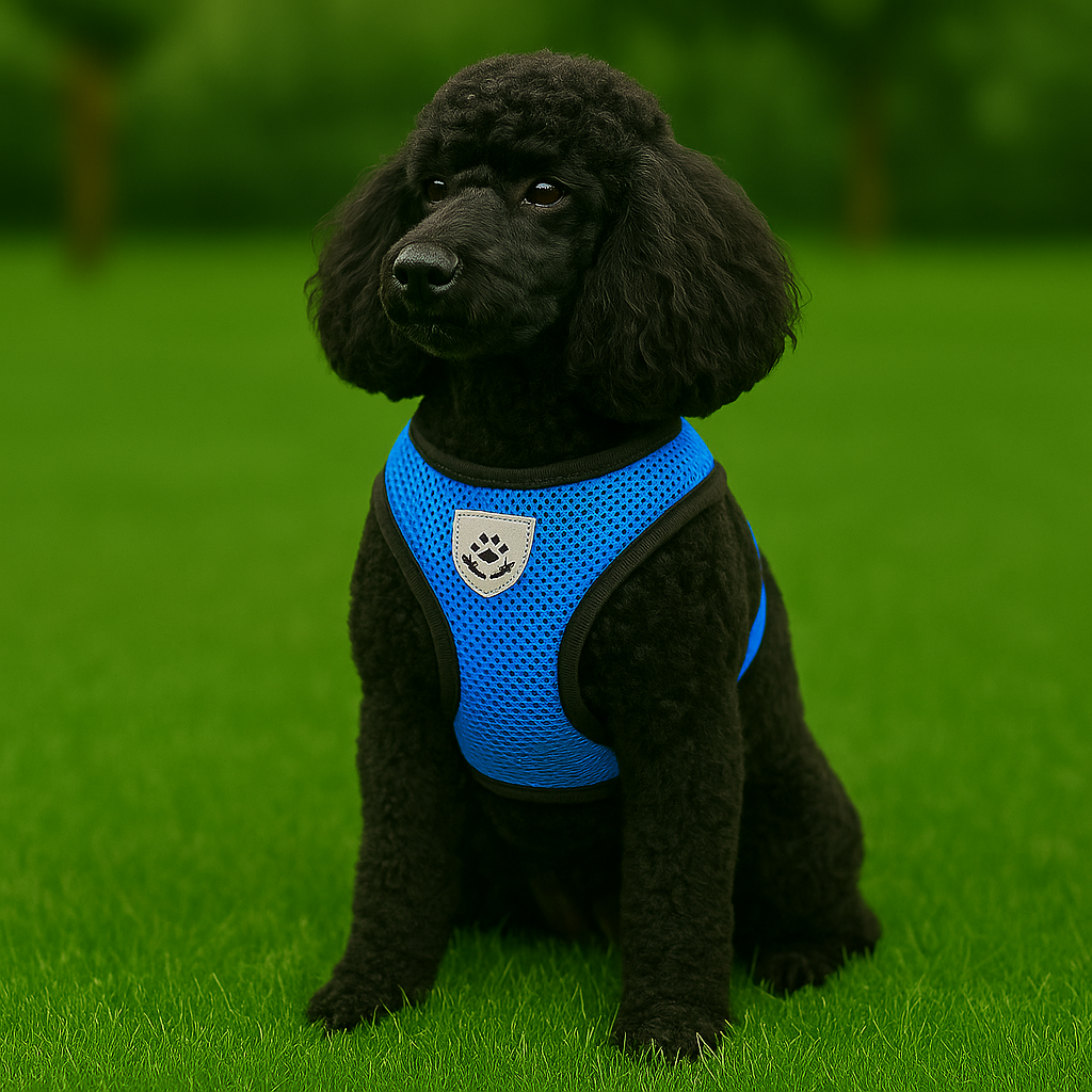 PupSafe – Blue Reflective Harness & Leash Set