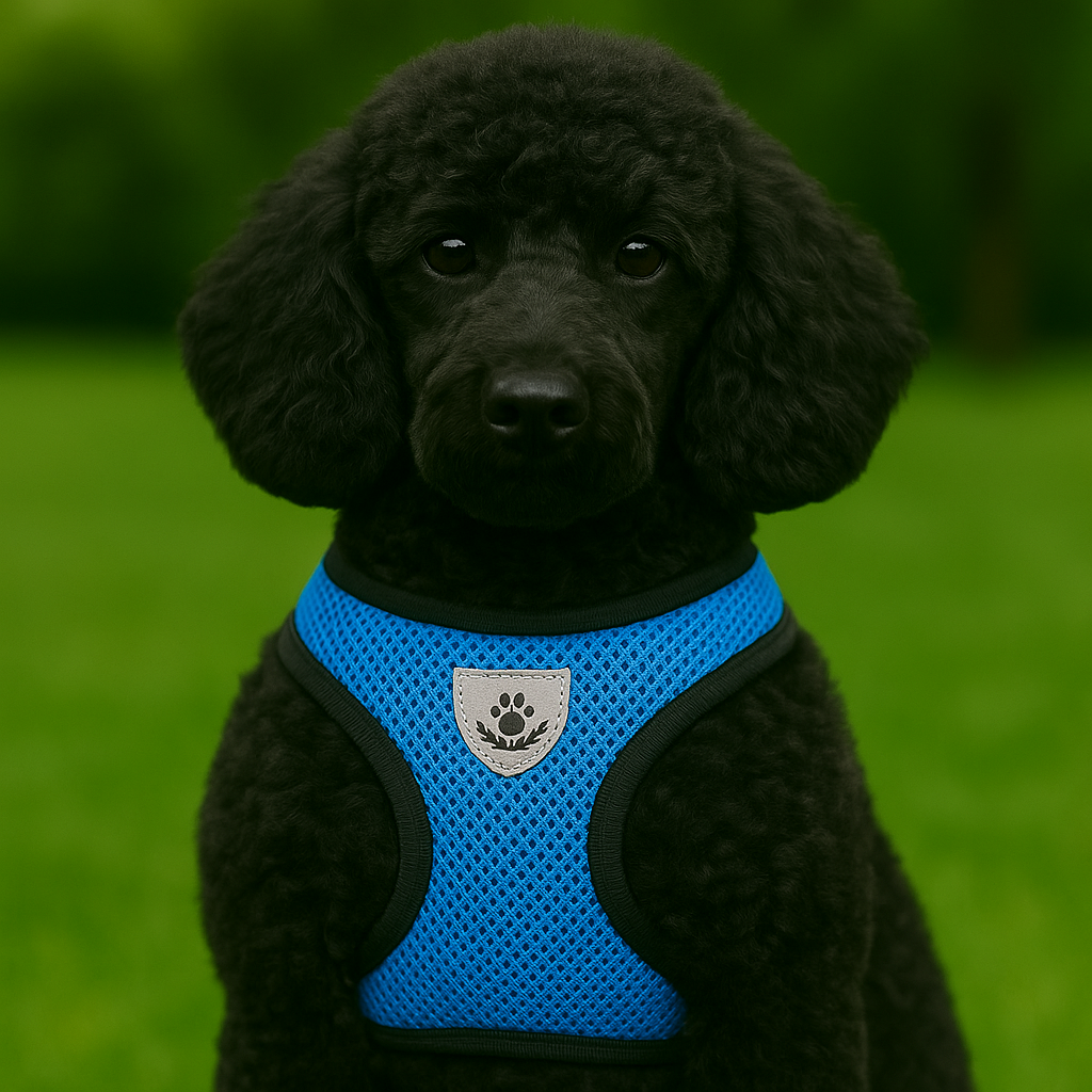 PupSafe – Blue Reflective Harness & Leash Set