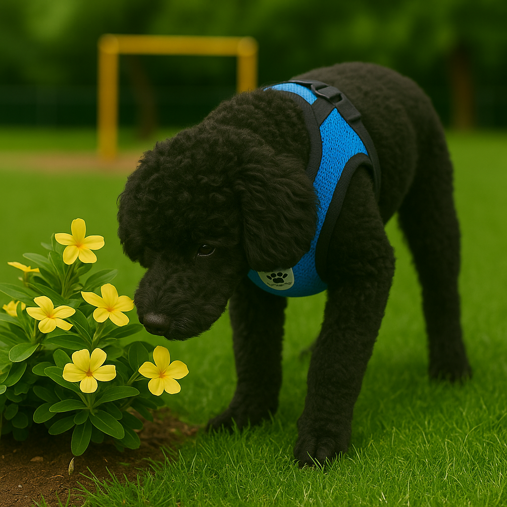 PupSafe – Blue Reflective Harness & Leash Set