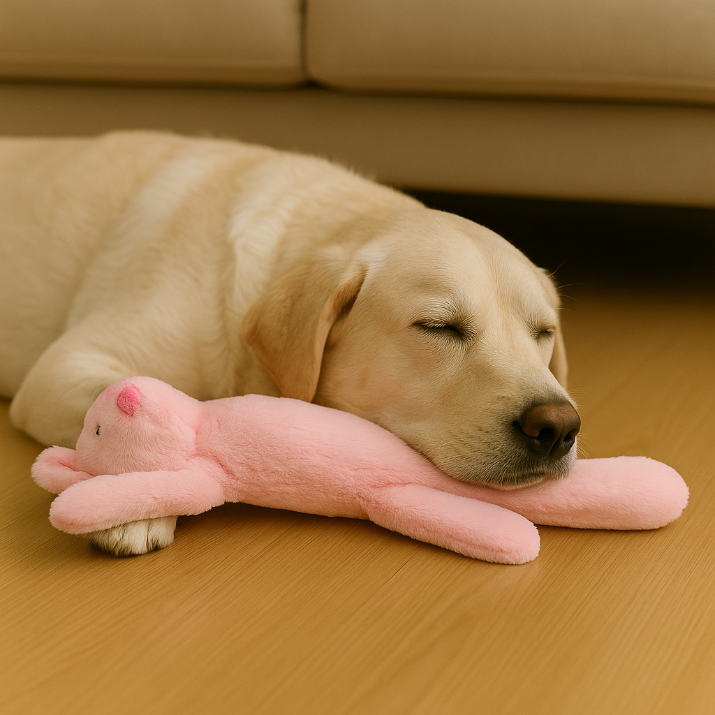 Pink Bunny – Plush Dog Toy