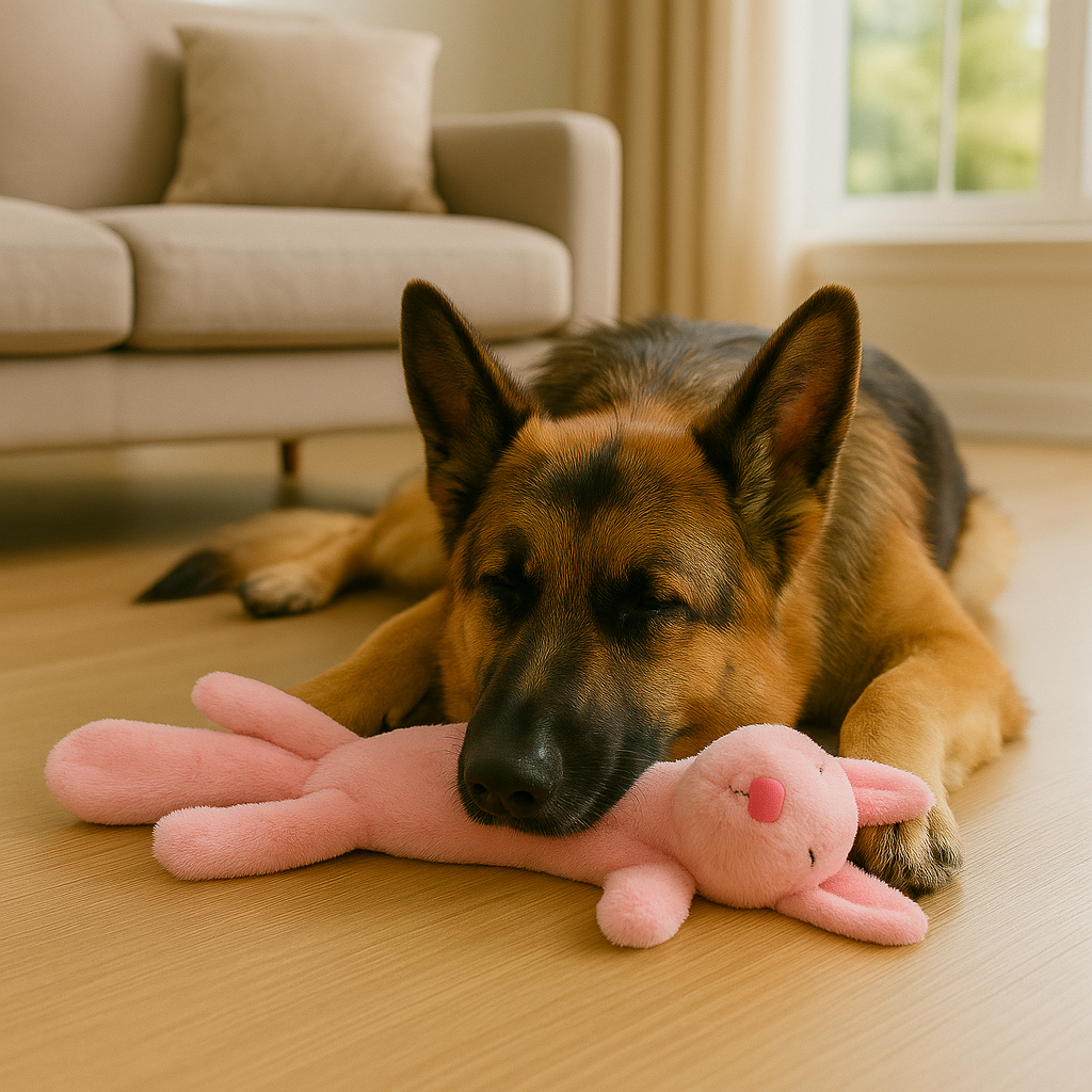 Pink Bunny – Plush Dog Toy