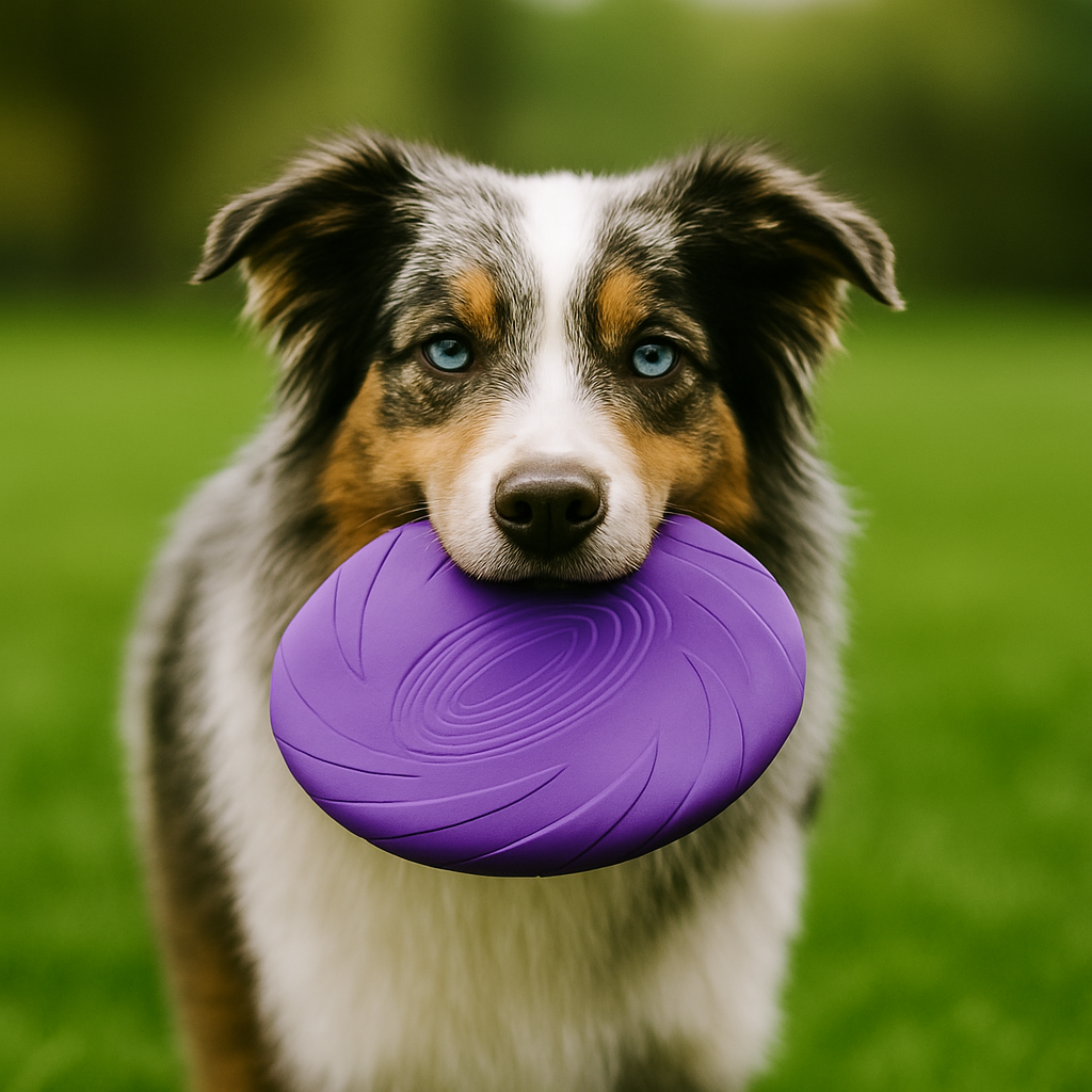 FlyDisc Purple – Dog Frisbee