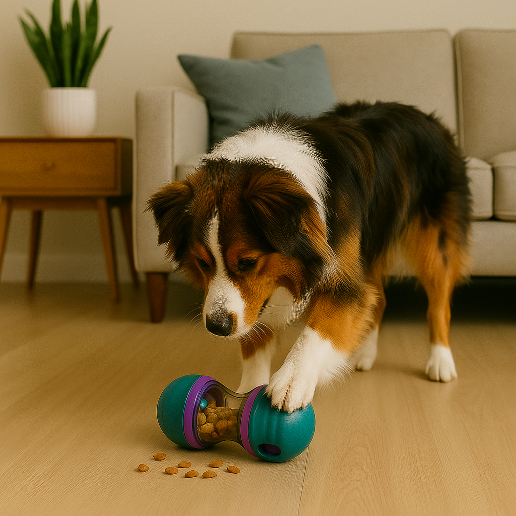 SnackRoller Purple & Blue – Treat Toy