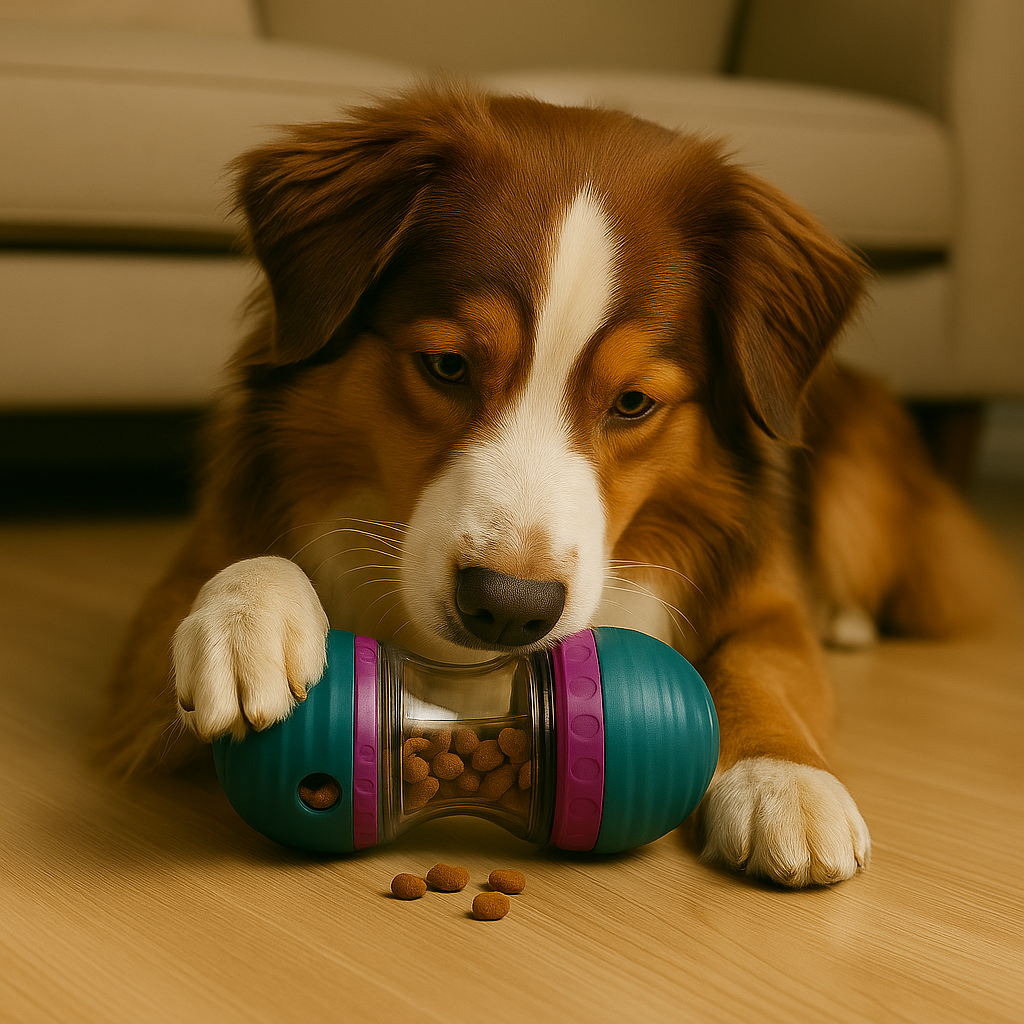 SnackRoller Purple & Blue – Treat Toy
