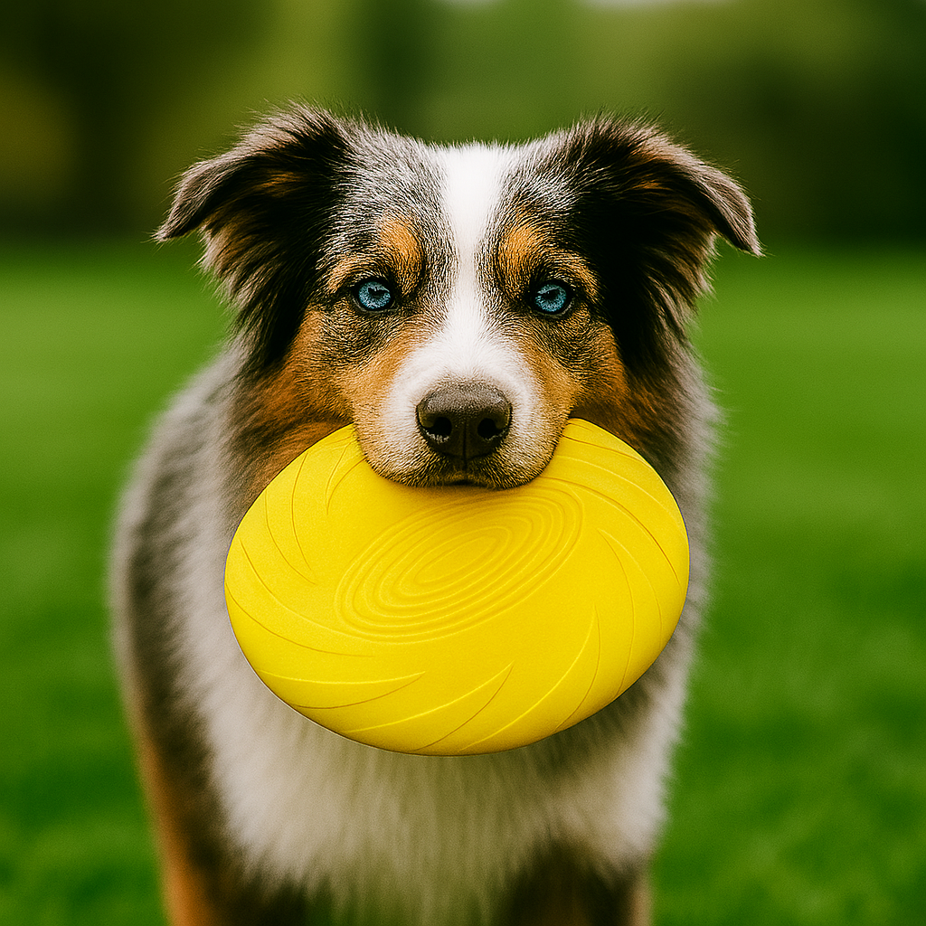 FlyDisc Yellow – Dog Frisbee