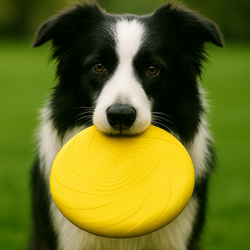 FlyDisc Yellow – Dog Frisbee