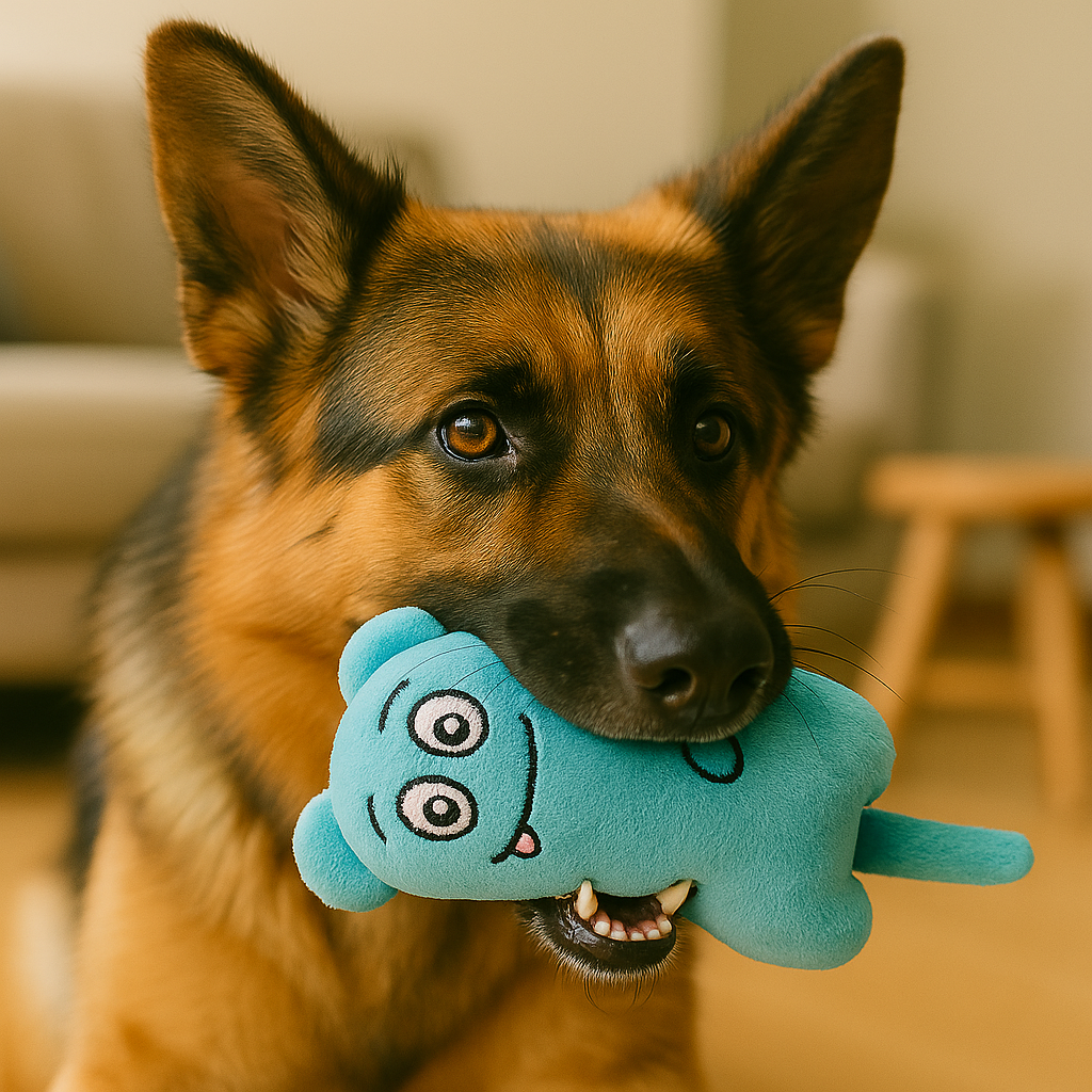 LoopyPup Blue – Plush Toy