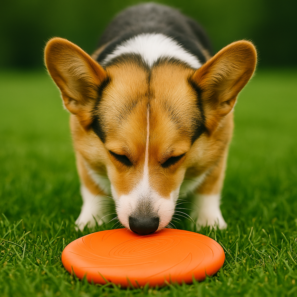 FlyDisc Orange – Dog Frisbee