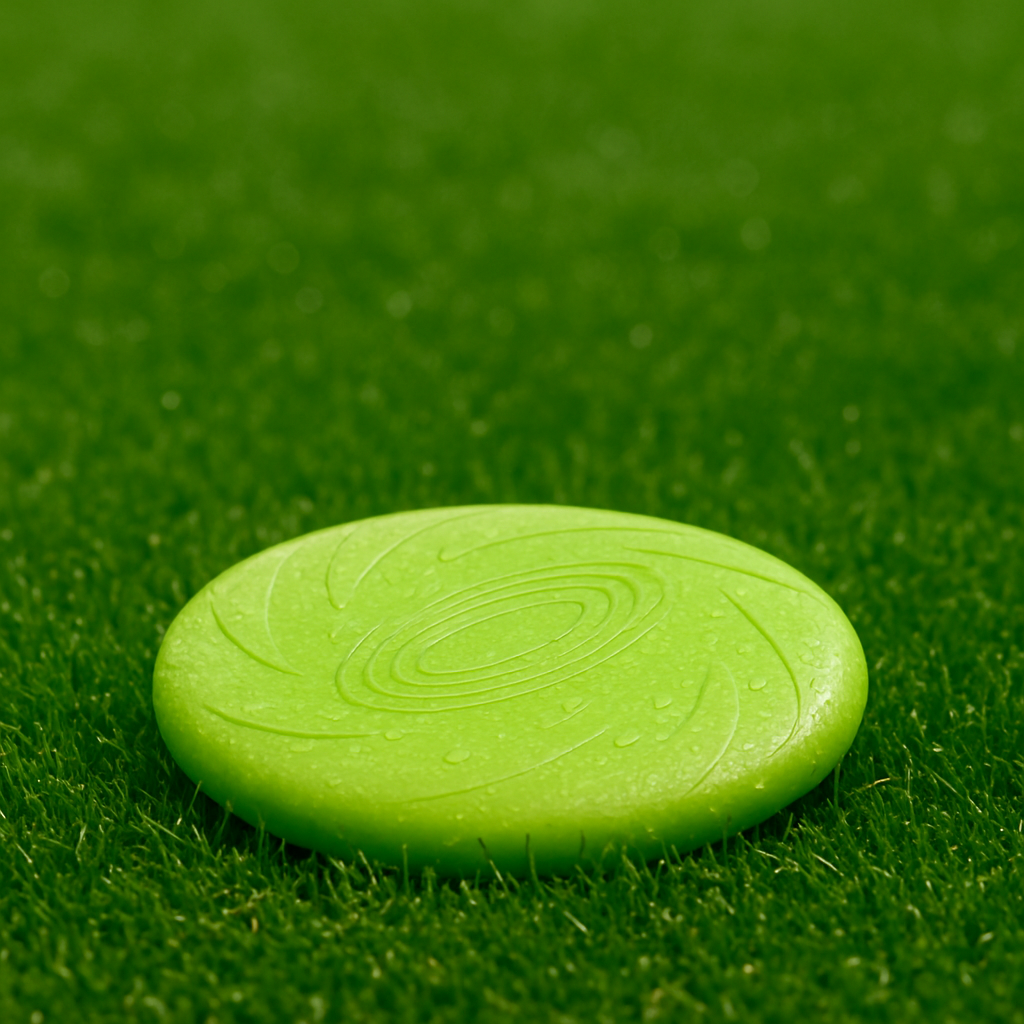 FlyDisc Green – Dog Frisbee
