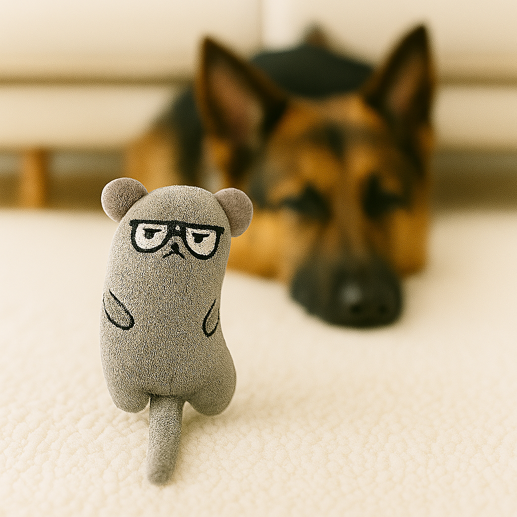 GrumpyPup – Tough Plush Toy