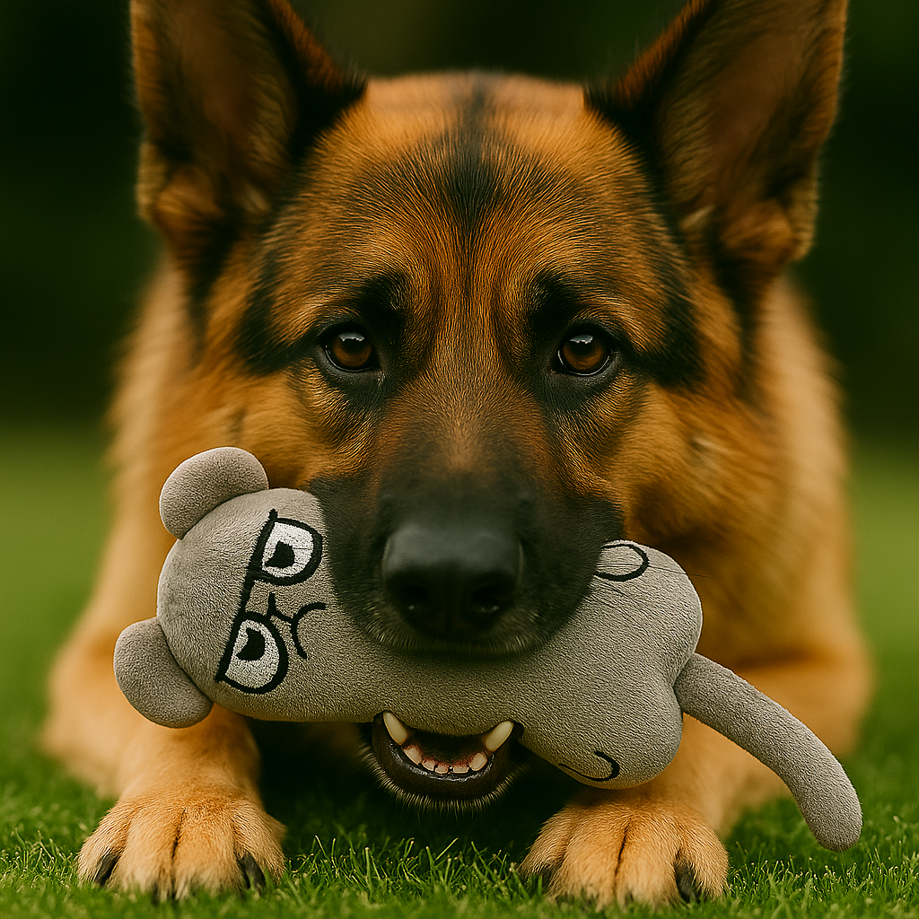 GrumpyPup – Tough Plush Toy