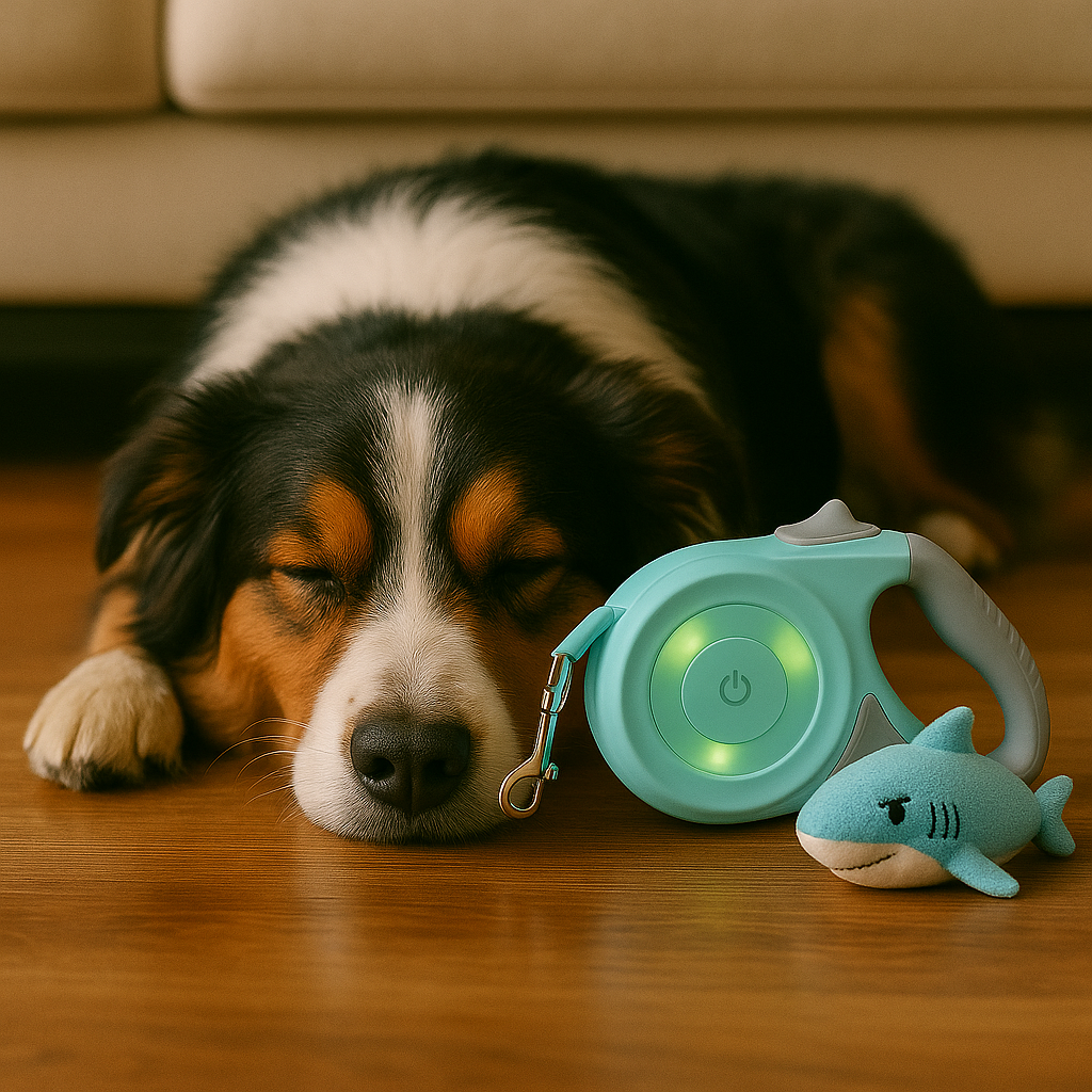 GlowGo Sky – LED Retractable Leash