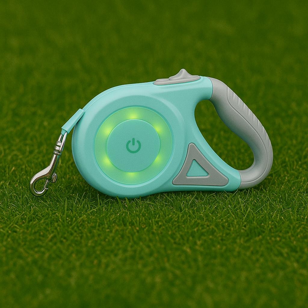 GlowGo Sky – LED Retractable Leash