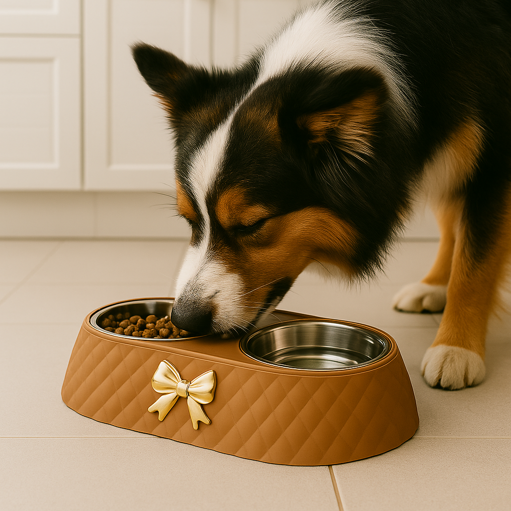 BowtieFeast Brown – Double Bowl