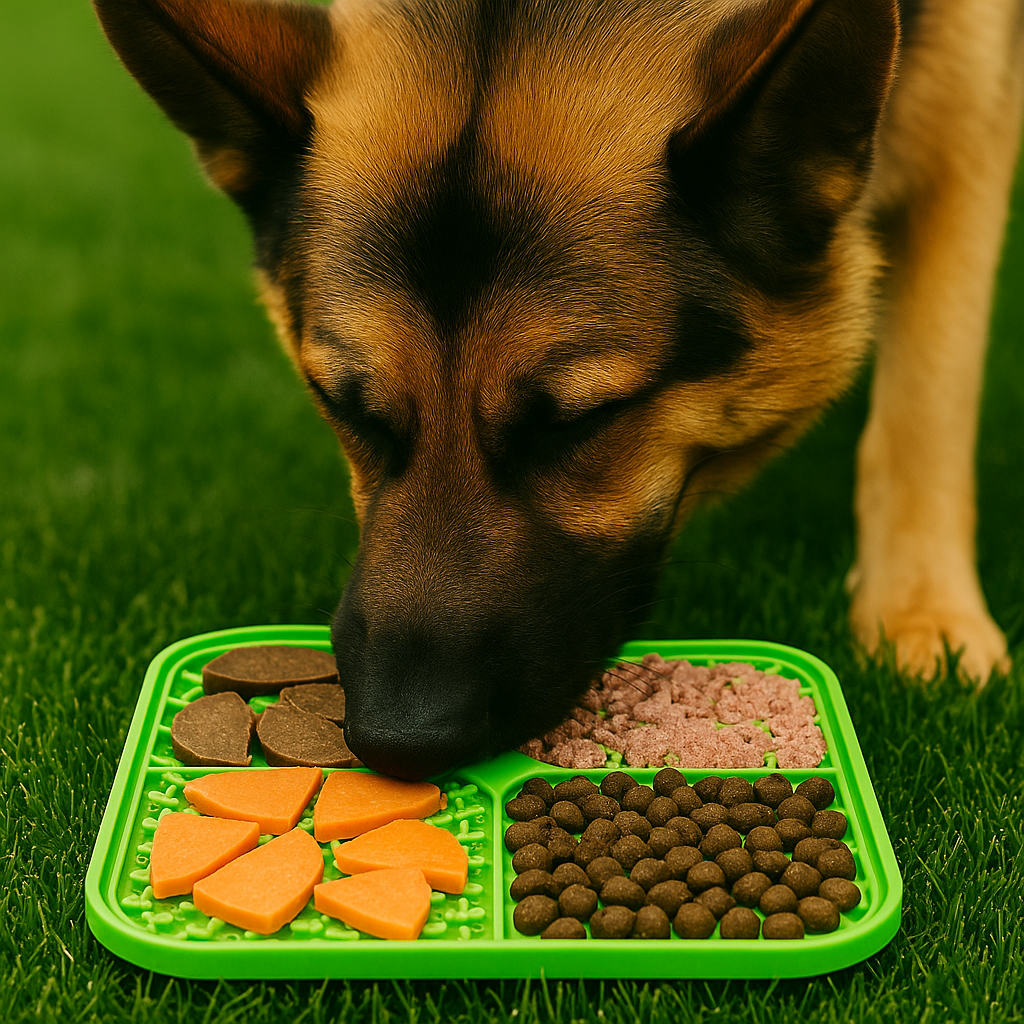 PupLick Green – Silicone Lick Mat