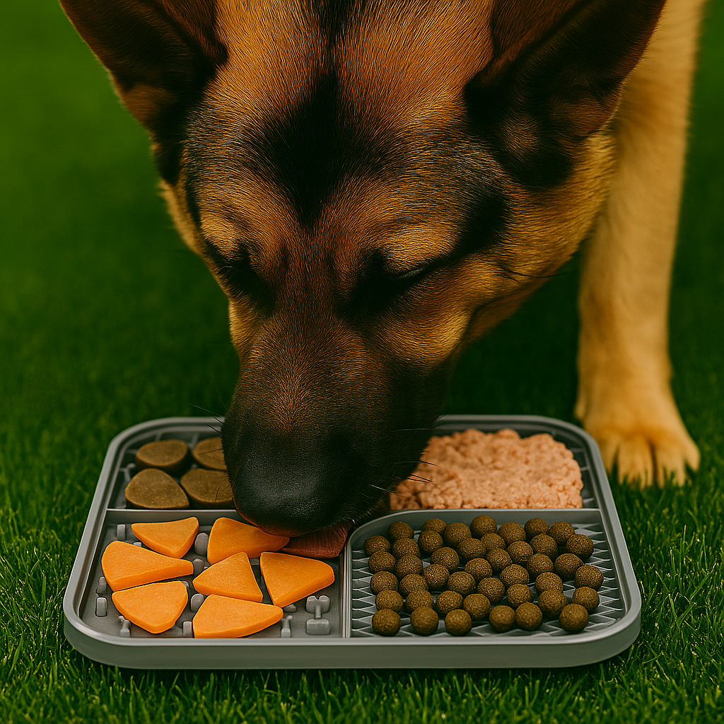 PupLick Gray – Silicone Lick Mat