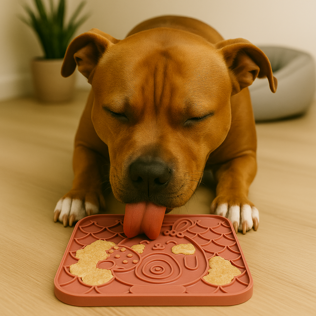 PupLick Red – Silicone Lick Mat