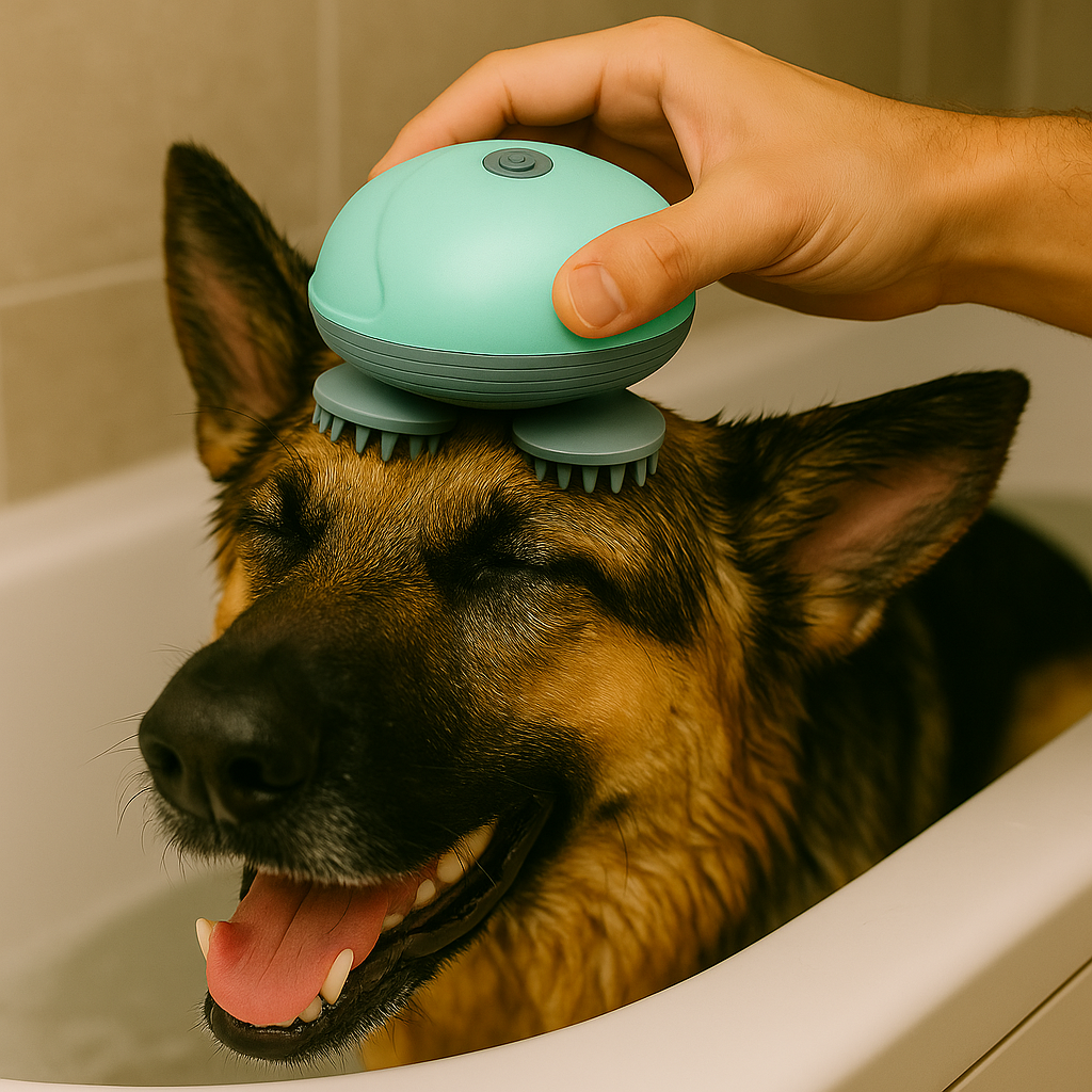Pawssage Blue – Pet Head Massager