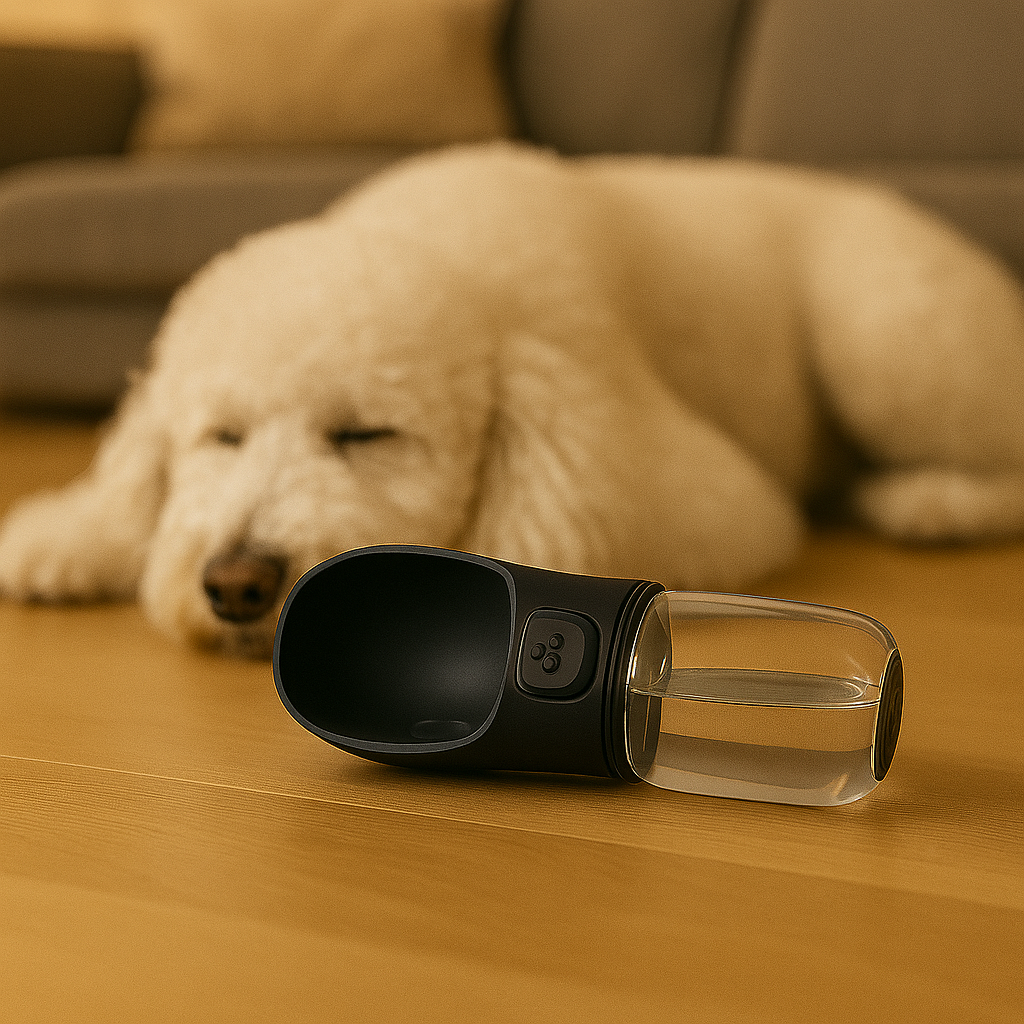 PupSip Black – Dog Water Bottle