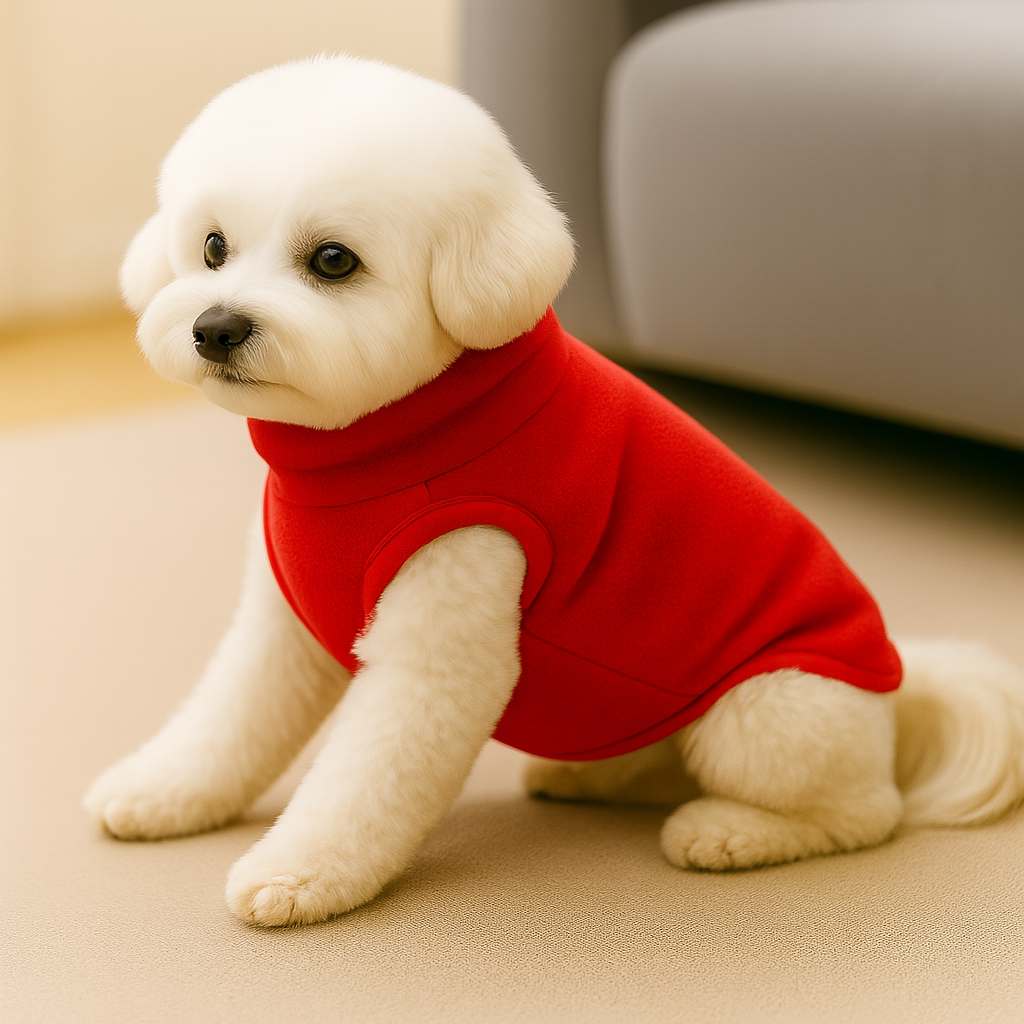 CozyPuff Red – Winter Vest