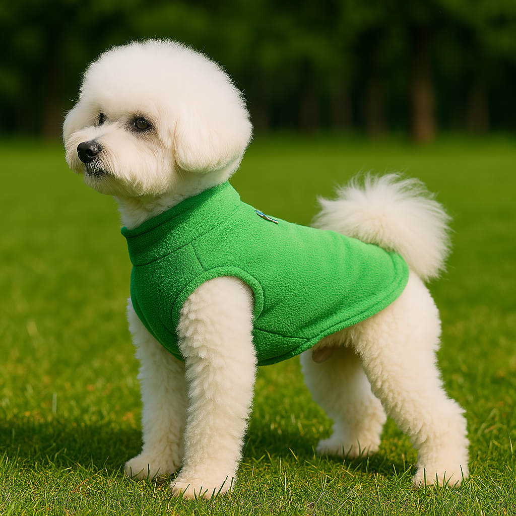 CozyPuff Green – Winter Vest