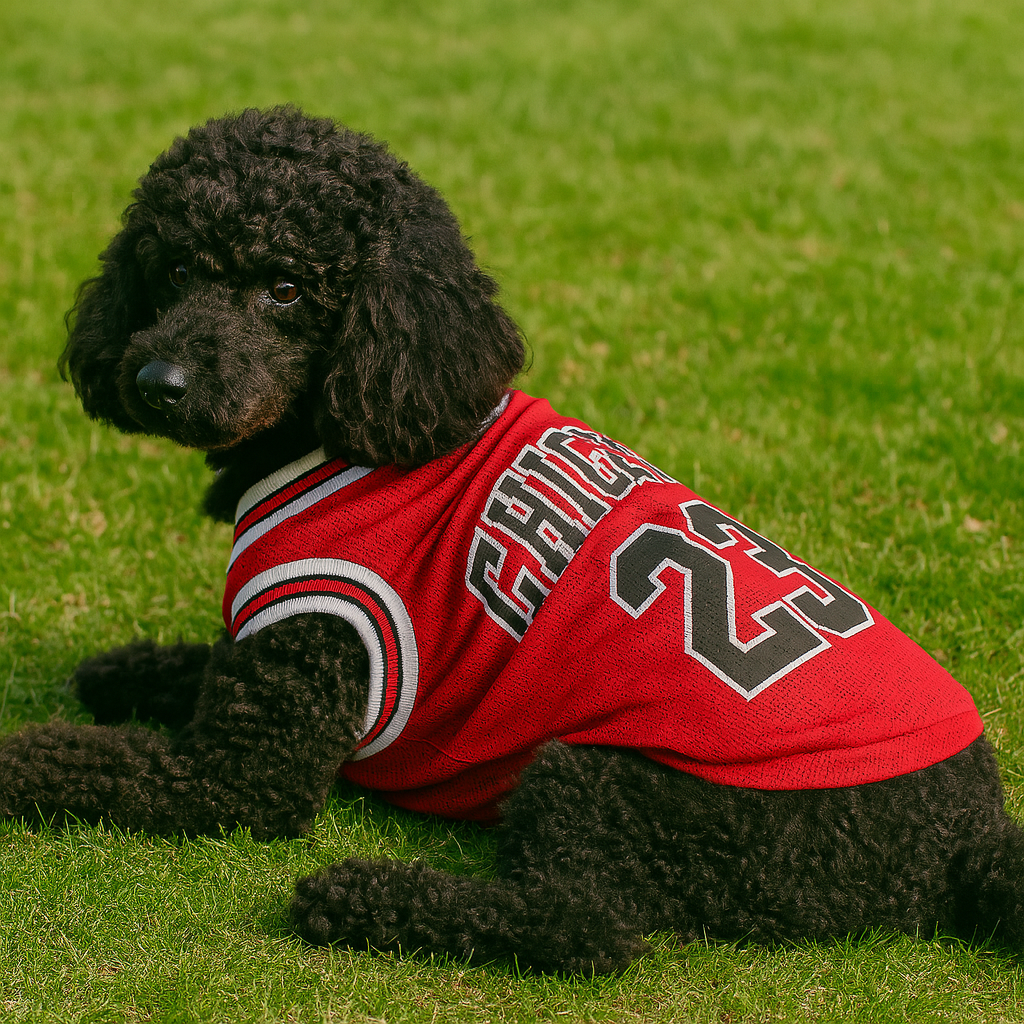PawPlay Red – Dog Jersey