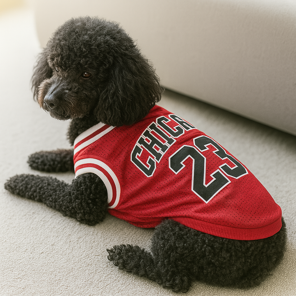 PawPlay Red – Dog Jersey