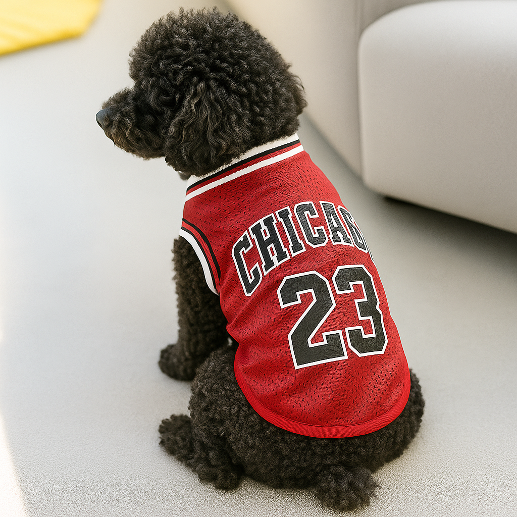 PawPlay Red – Dog Jersey
