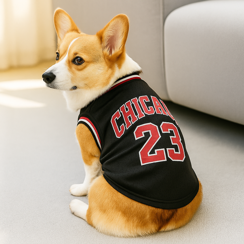 PawPlay Black – Dog Jersey