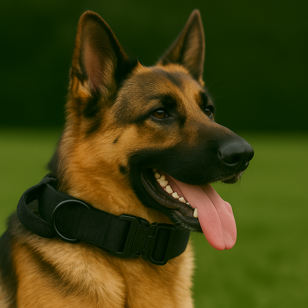 TactiPup – Black Tactical Training Collar