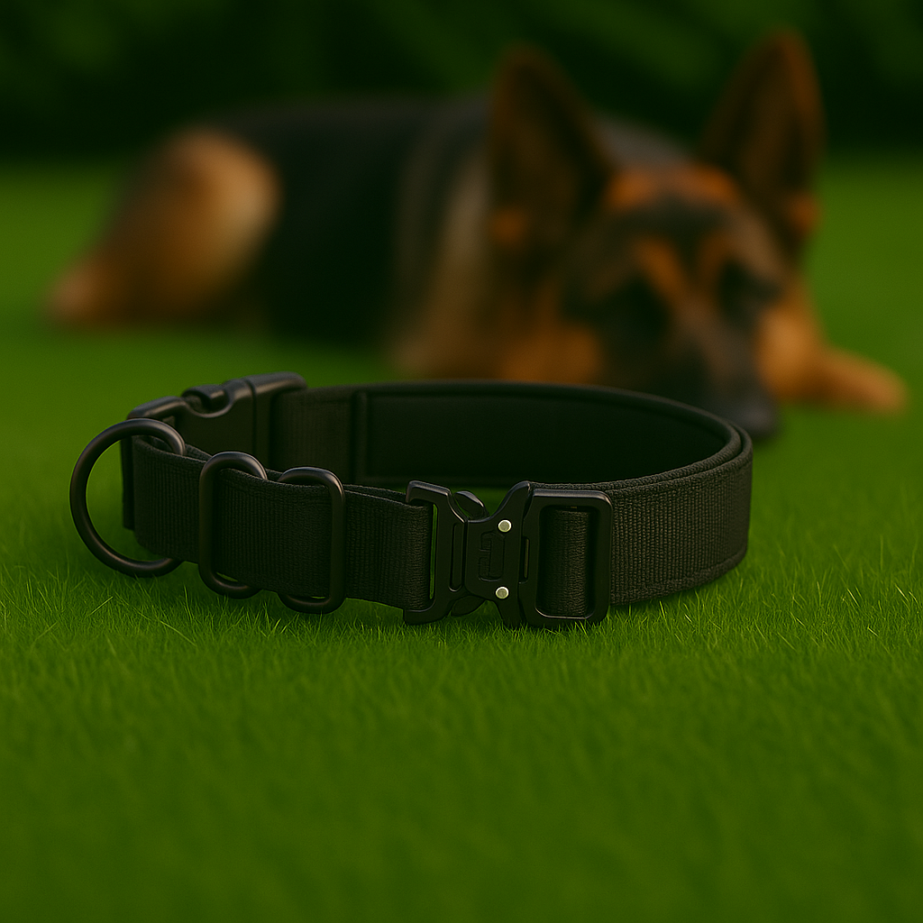 TactiPup – Black Tactical Training Collar