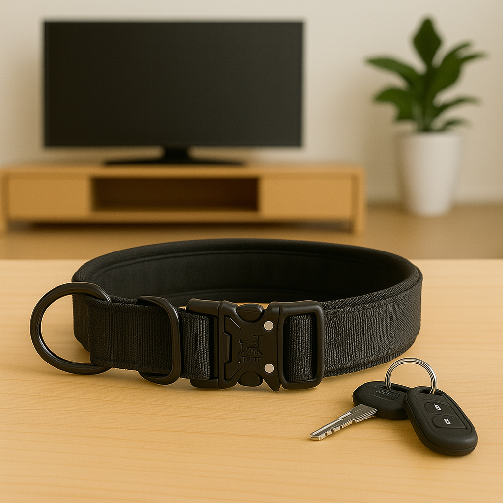 TactiPup – Black Tactical Training Collar