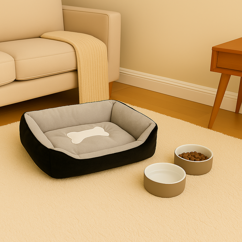 SoftiePod Bony – Plush Dog Sofa Bed