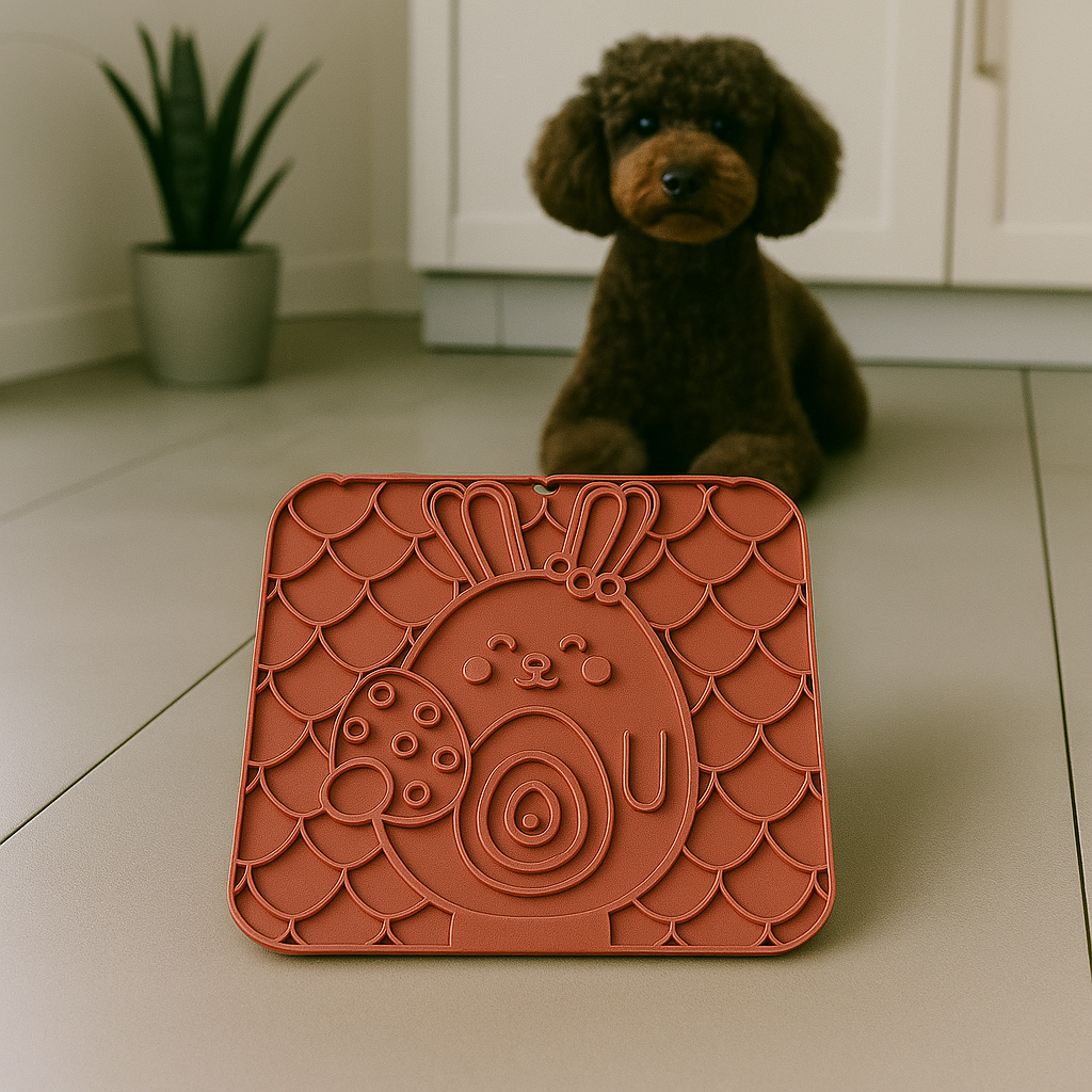 PupLick Red – Silicone Lick Mat
