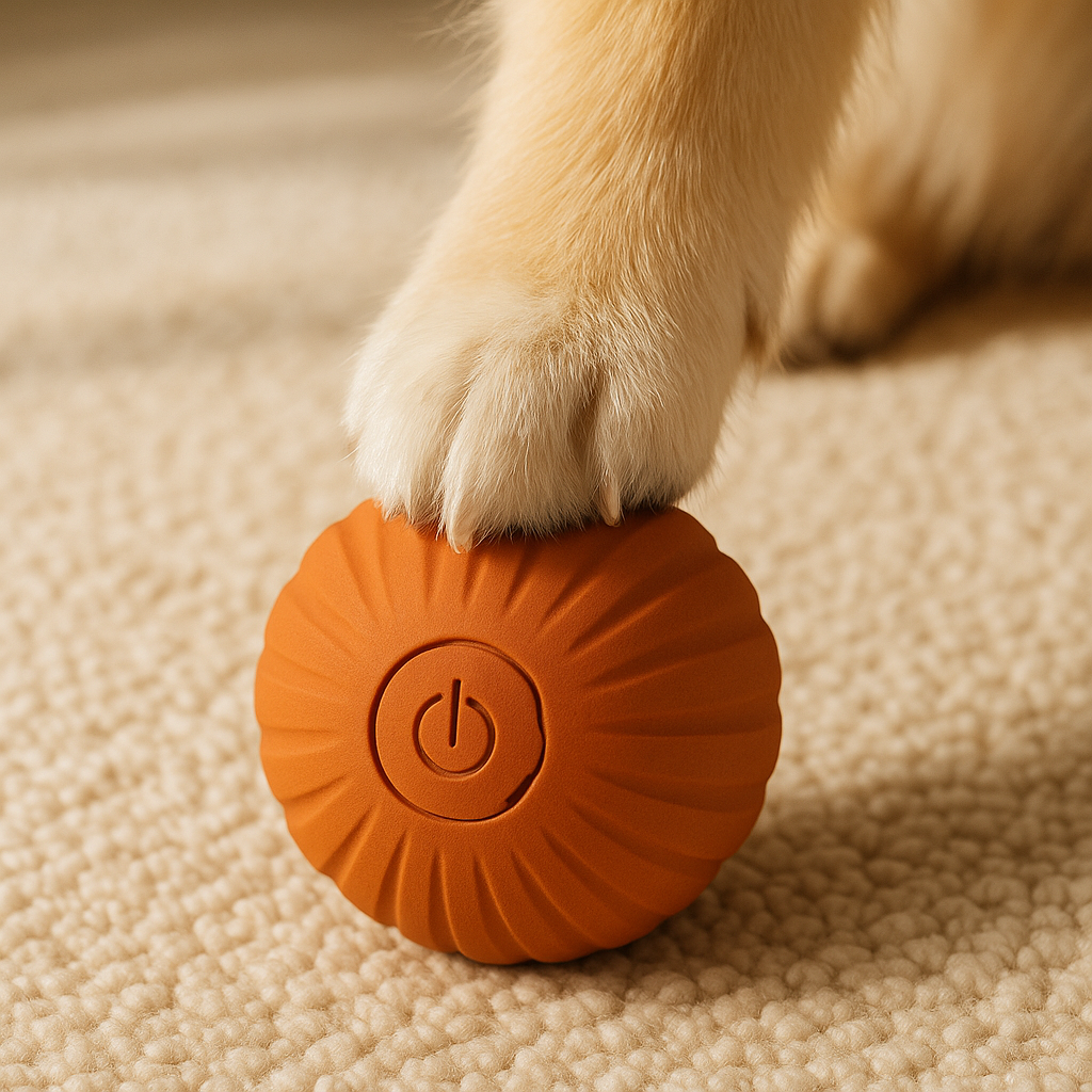 JumpBall – Smart Dog Toy (Orange)