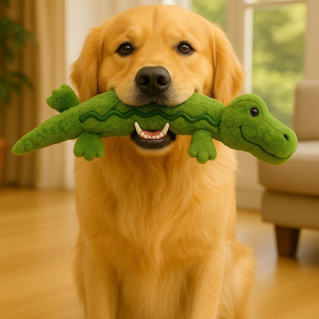 Crocodile – Plush Dog Toy