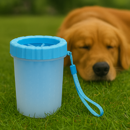 PawCup Blue – Dog Paw Washer