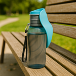PupSip Leaf Light Blue – Pet Water Bottle