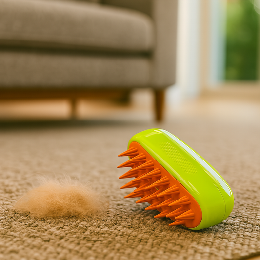 FurSteam – 3 in 1 Green Electric Brush