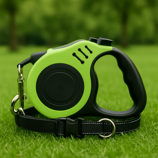FlexiTrek – Green Retractable Leash