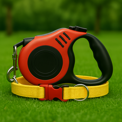 FlexiTrek – Red Retractable Leash