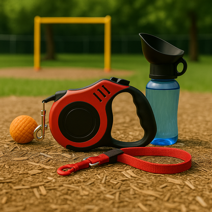 FlexiTrek – Red Retractable Leash