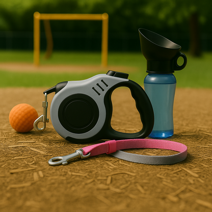 FlexiTrek – Gray Retractable Leash
